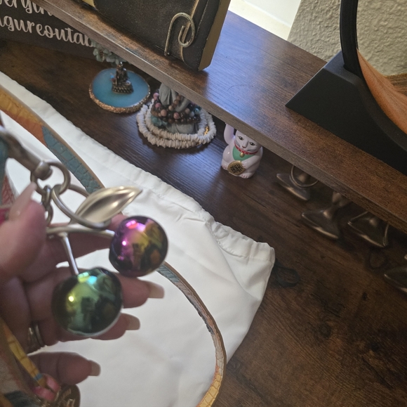 Brahmin Vibrant Patchwork Leather Shoulder/Crossbody Bag - Picture 9 of 11